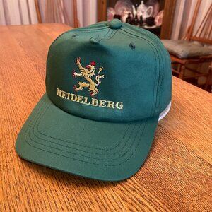 Men's Heidelberg (Germany) Heraldic Lion Green Snapback Baseball Hat Cap